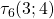 \tau_6 (3;4)