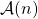 \mathcal A (n)