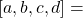 [a,b,c,d]=