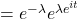 =e^{-\lambda} e^{\lambda e^{it}}