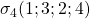 \sigma_4 (1;3;2;4)